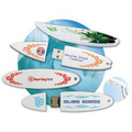USB 2.0 Fish Surfboard Flash Drive SF (2 GB)